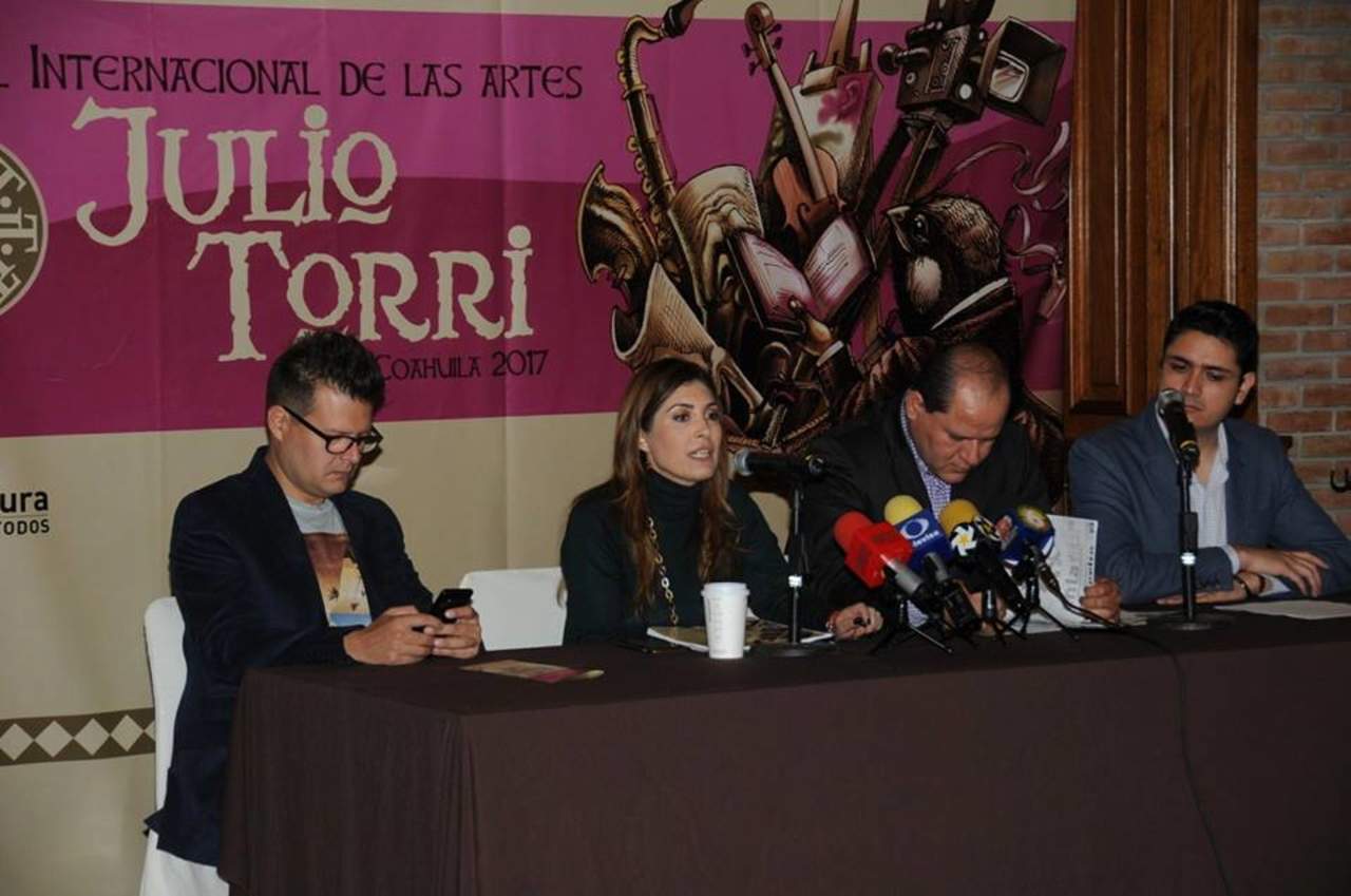 En la programación del Festiva Internacional de las Artes Julio Torri 2017 se incluyen actividades académicas como talleres, conferencias, presentaciones de libro y conciertos con la participación. (ESPECIAL)