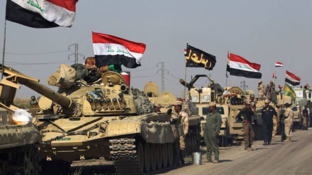 Avance. Fuerzas iraquíes llegaron el pasado lunes al centro de la disputada ciudad petrolera de Kirkuk. (ESPECIAL)
