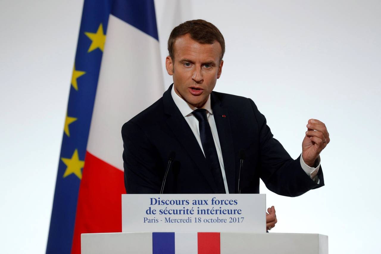 Macron anunció nuevas medidas. (EFE)
