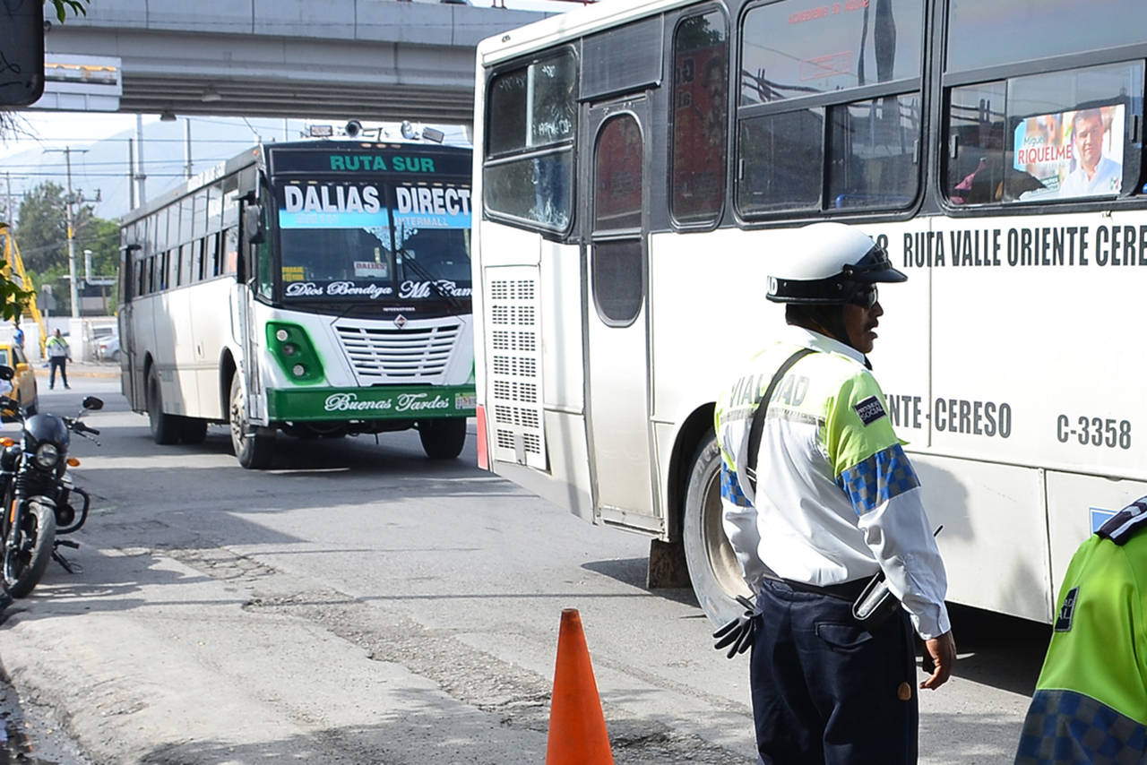 Vigilancia. Habrá agentes de Vialidad destacados en cada punto de obras del Metrobús. (ARCHIVO) 