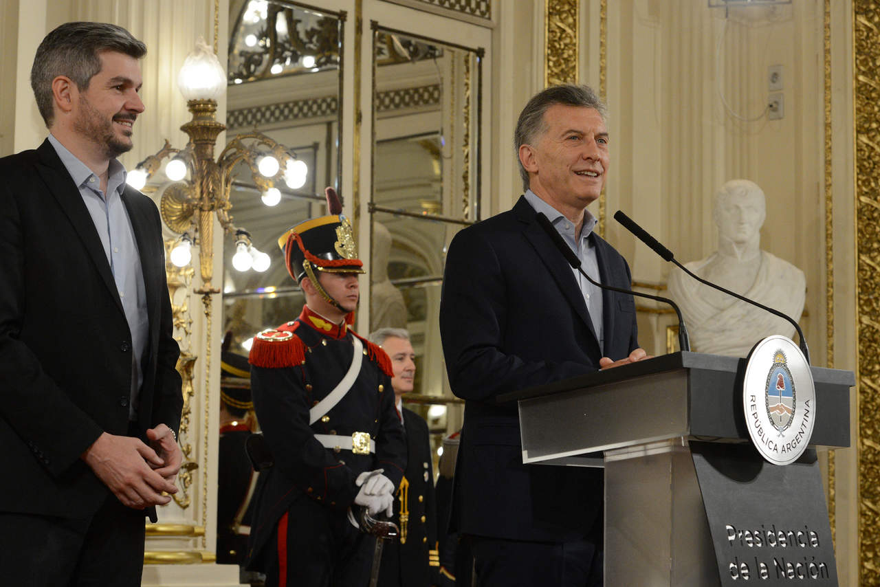 El presidente argentino Mauricio Macri dejó este lunes en claro cuál será su agenda para los próximos dos años: reformas y más reformas. (EFE)