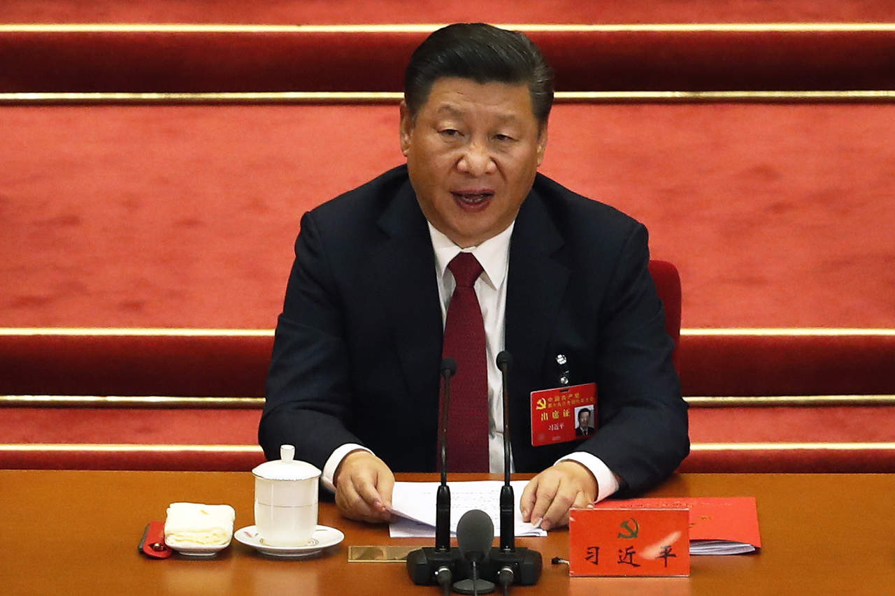 Sin objeción. Xi Jinping es el nuevo líder de China tras una
semana de reuniones de miembros del Partido Comunista. (AP)