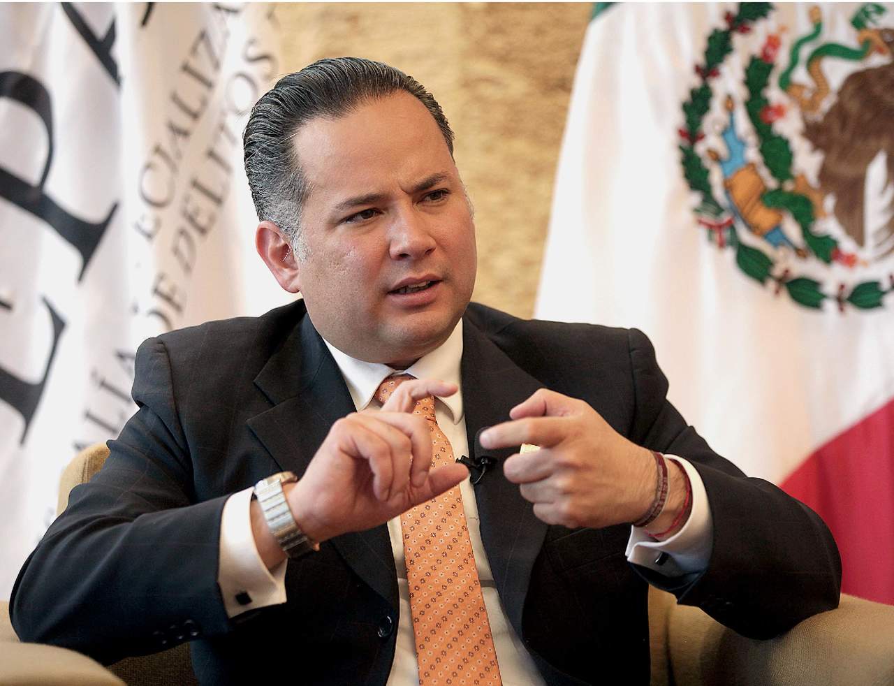 'Incómodo'. Santiago Nieto asegura que es incómodo sólo para quienes violan la ley. (AGENCIAS)  