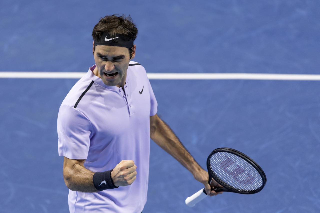 El suizo Roger Federer es favorito según las casas de apuesta para llevarse el título en Inglaterra. (Archivo)