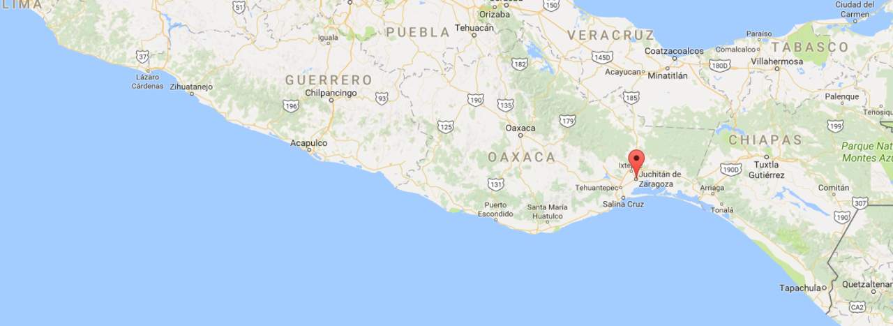  Un sismo 4.2 grados se registró esta mañana de lunes con epicentro en Juchitán de Zaragoza, Oaxaca, informó el Servicio Sismológico Nacional (SSN). (ARCHIVO)