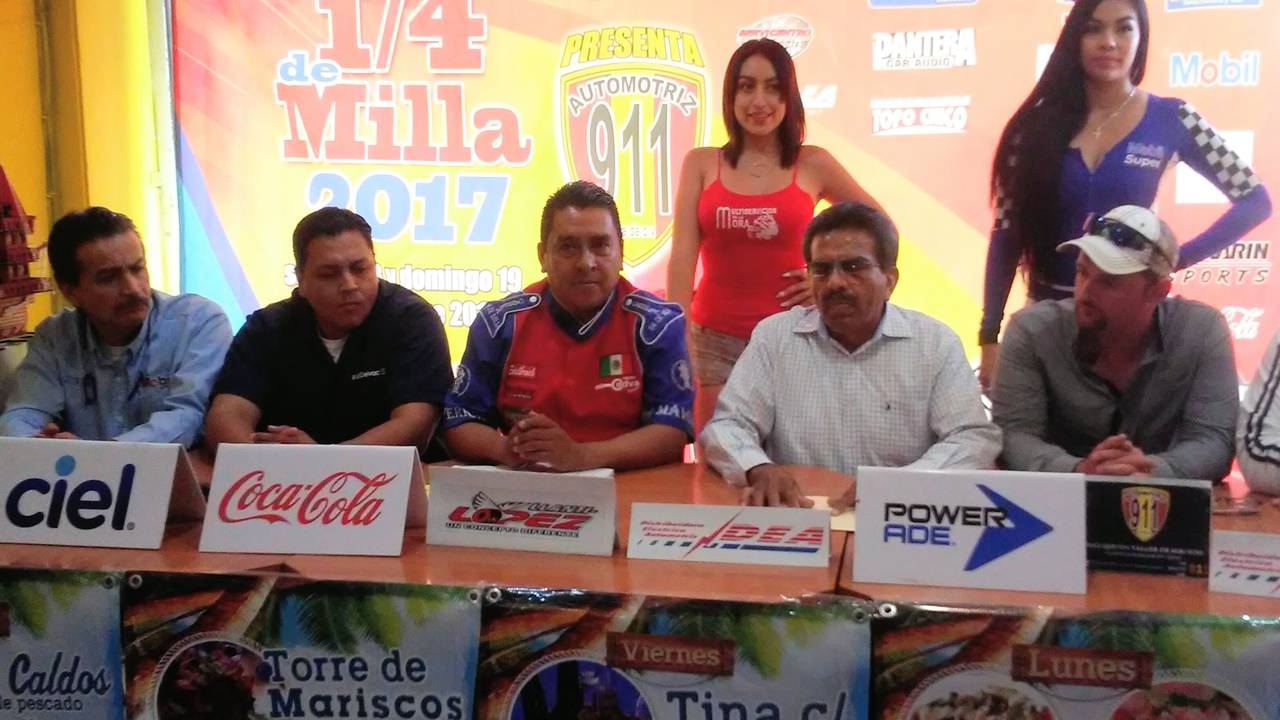 Toda la explicación de la etapa del fin de semana en el Autódromo Gerardo Lozano de Torreón, fue dada a conocer por los organizadores. Preparan segunda fecha del cuarto de milla 2017