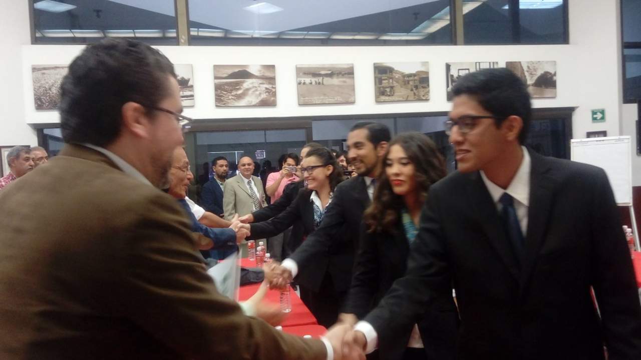 El Tecnológico de Monterrey Campus Laguna se quedó con el primer lugar de los debates universitarios organizados como parte de Encuentro Siglo. Hacemos Comunidad. (EDITH GONZÁLEZ)