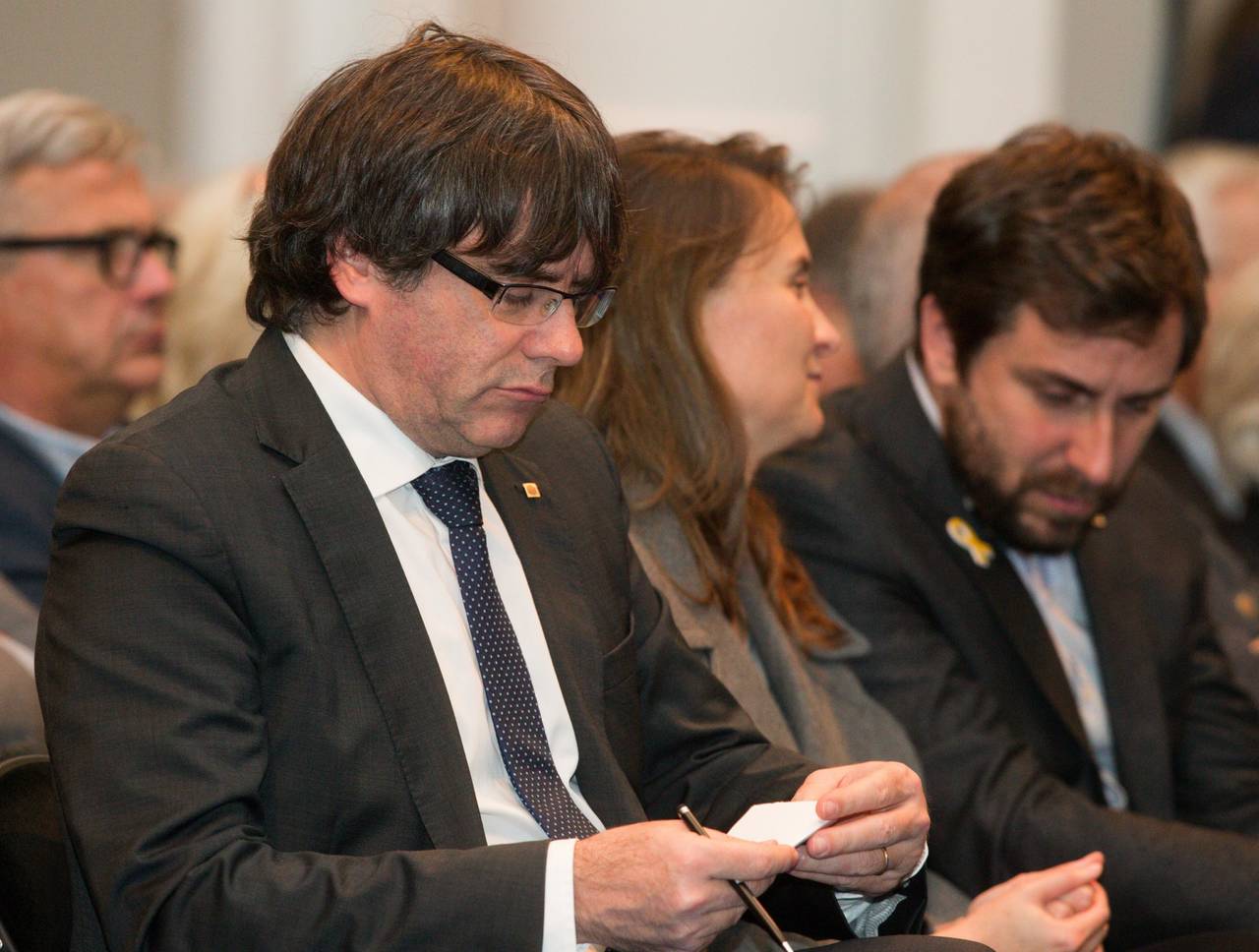 Puigdemont debe presentar sus alegatos. (EFE)