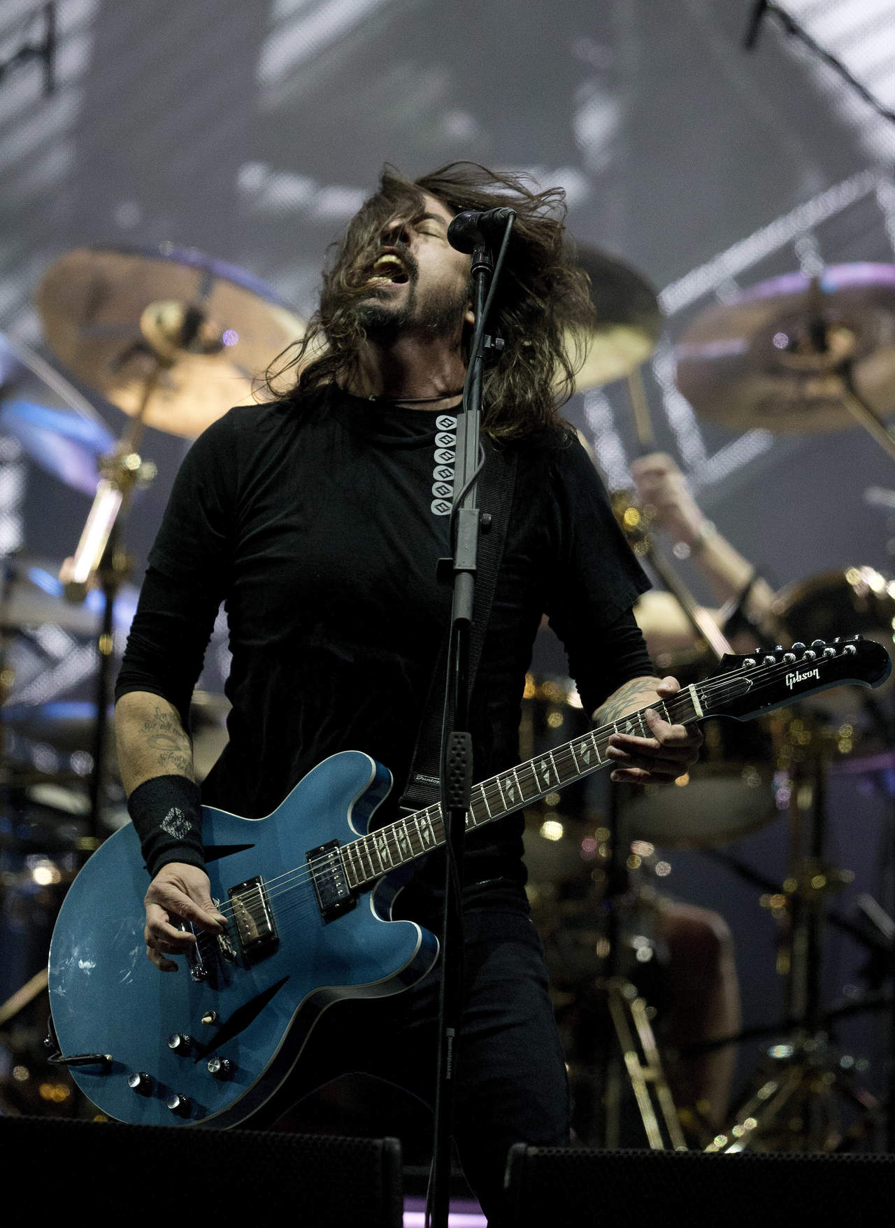  La banda estadunidense Foo Fighters desató la euforia de los 85 mil asistentes al Festival Corona Capital. (AP)