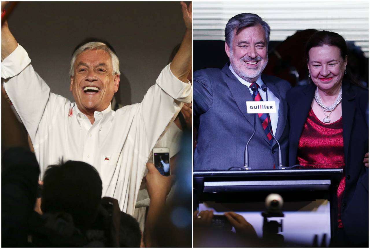 Definido. La segunda vuelta de la elección presidencial en Chile se definirá entre Piñera y Guillier.