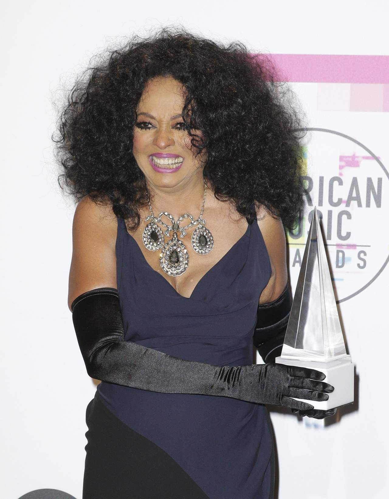 Premio a la Trayectoria. Diana Ross recibió el reconocimiento honorífico por más de cuatro décadas de carrera musical.