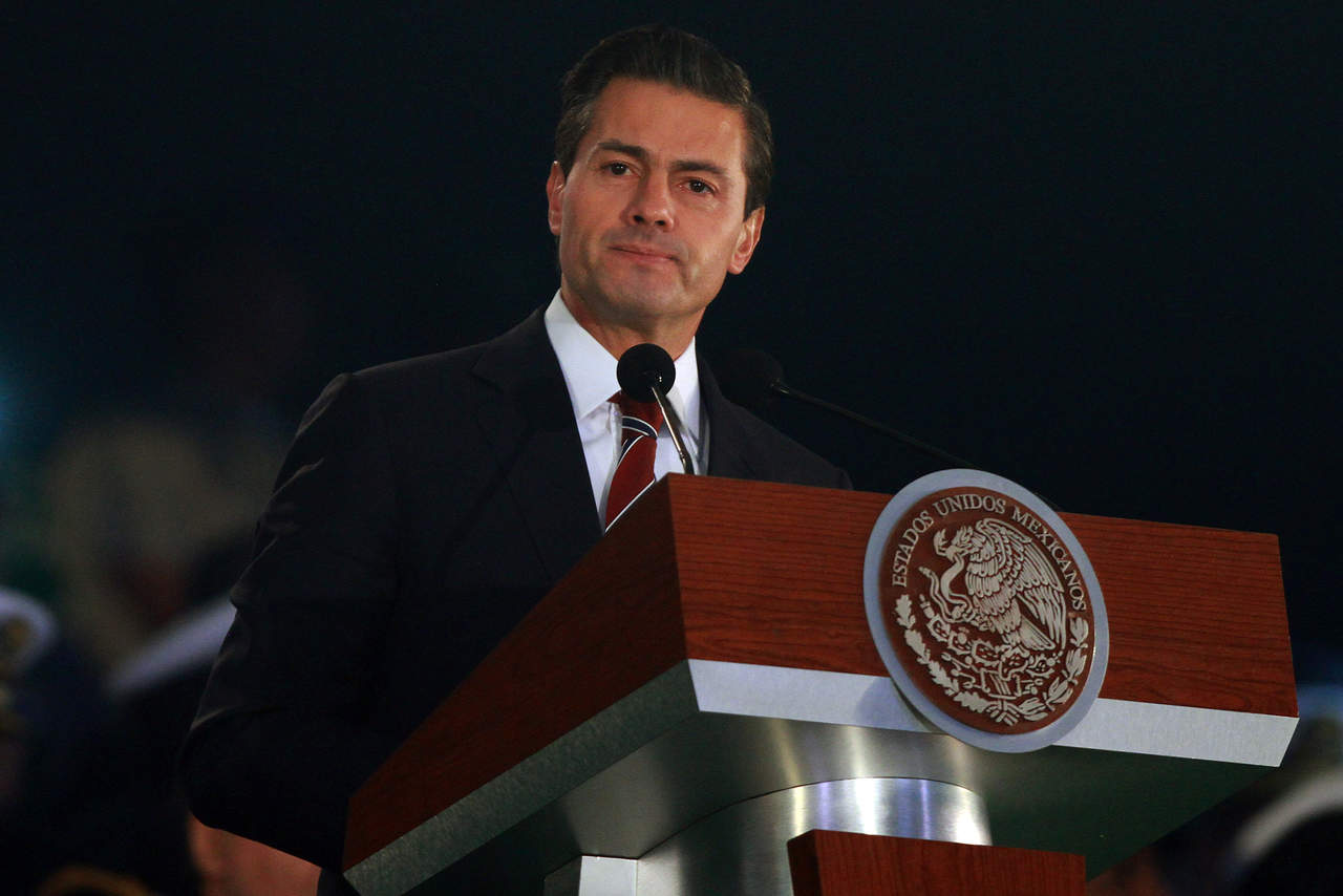 El presidente Enrique Peña Nieto celebró el aumento al salario mínimo, que pasó de 80.04 a 88.36 pesos. (NOTIMEX)