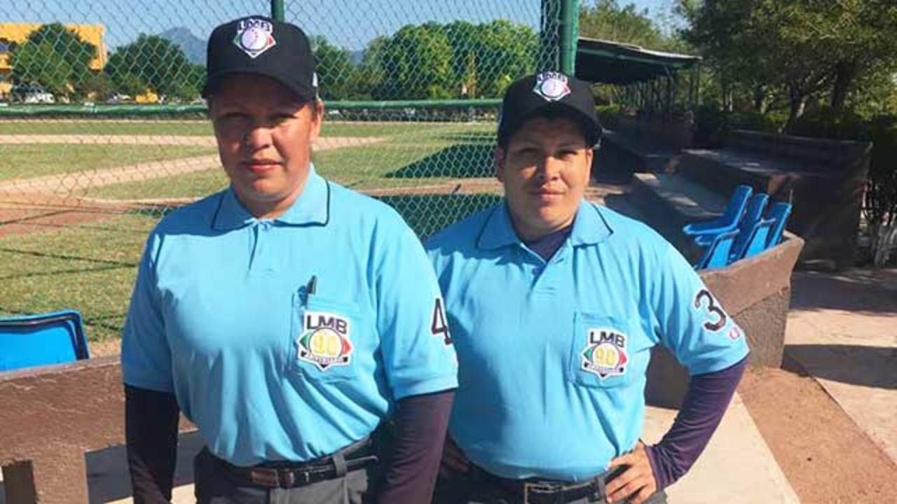 Dentro de su estrategia para fomentar la equidad de género, la LMB anuncia la formación y debut de umpires mujeres. (TWITTER)