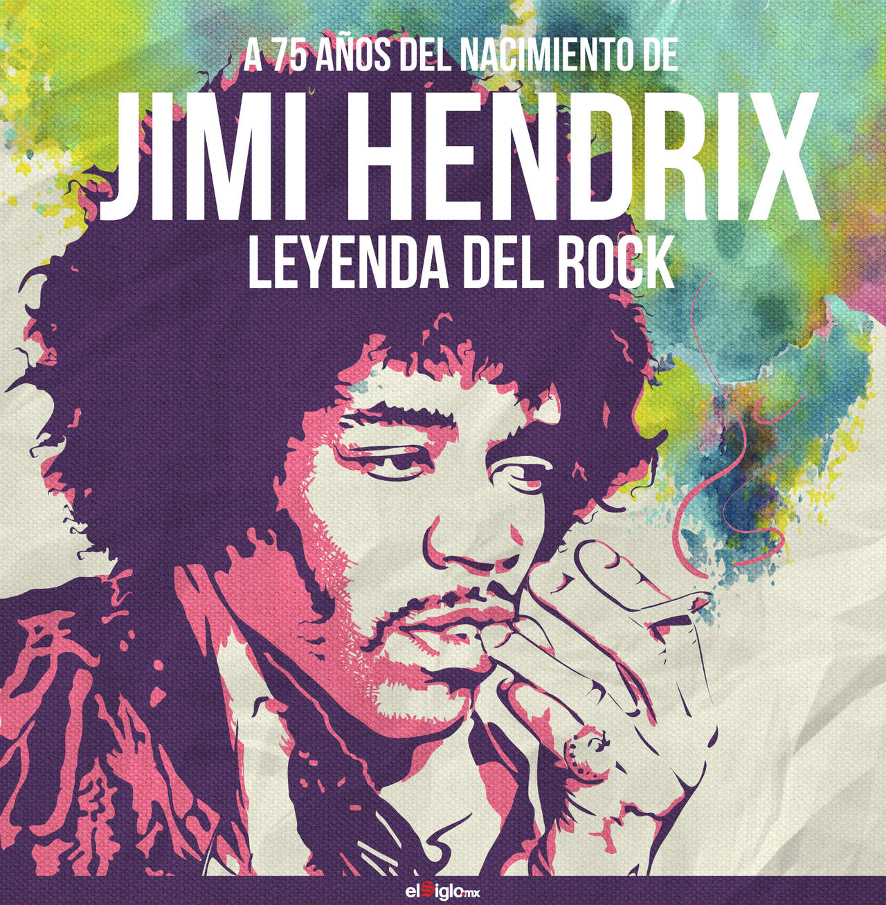 1942: Nace Jimi Hendrix, legendario guitarrista, cantante y compositor estadounidense