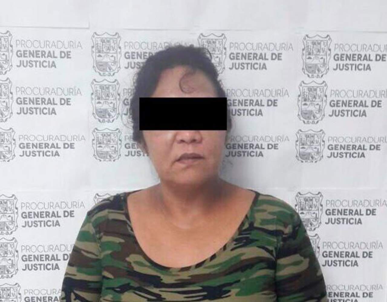 Ana Isabel 'N', presunta hermana del 'Z 40', Miguel Ángel Treviño, fue detenida en un operativo conjunto, integrado por Fuerza Tamaulipas, Policía Federal, Sedena y Semar. (ESPECIAL)