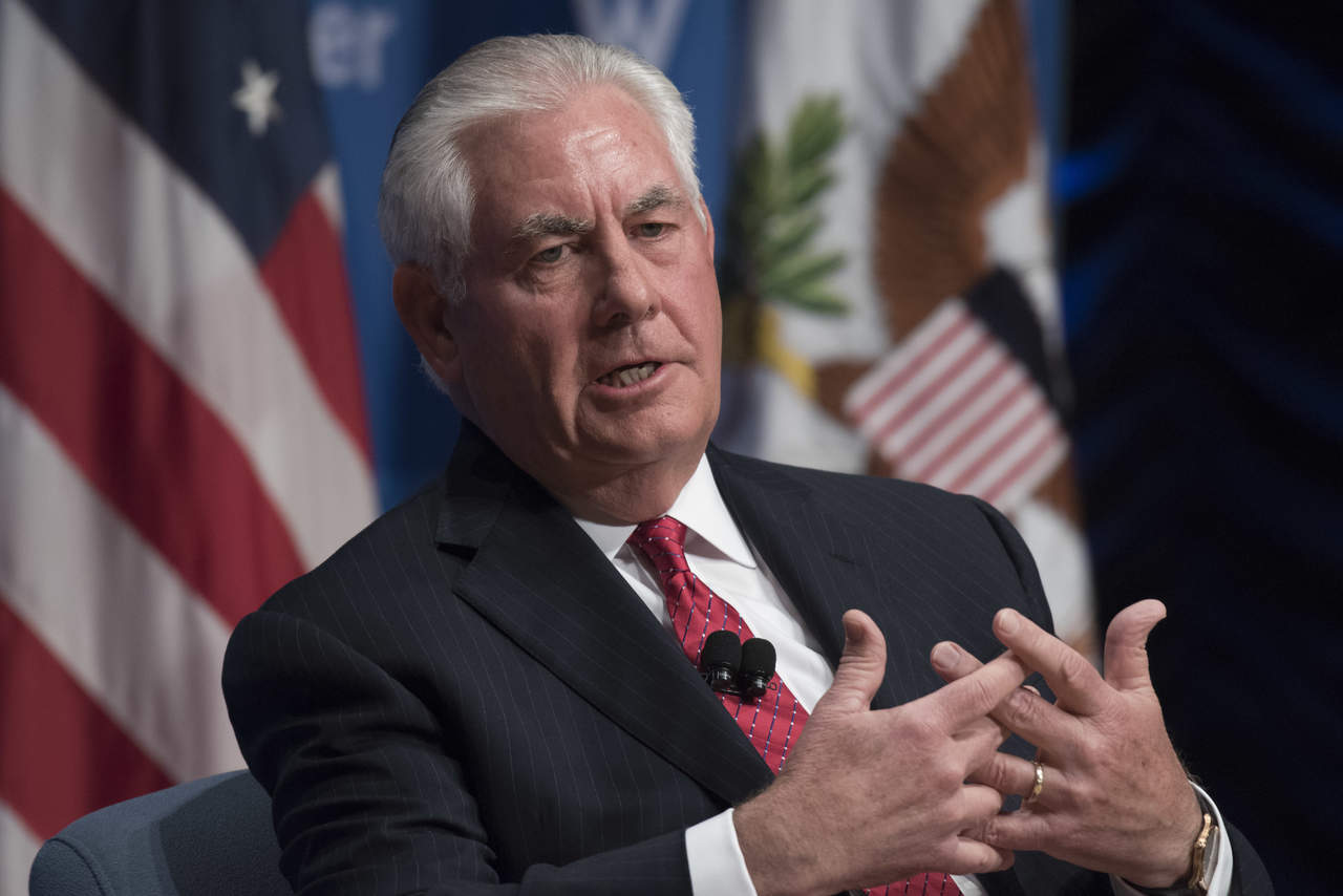 'Las opciones diplomáticas siguen siendo viables y abiertas, por ahora', señaló Tillerson en un comunicado. (AP)