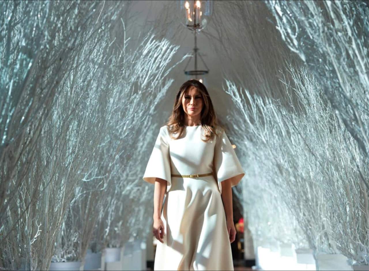 Algunos critican la decoración, pero Melania Trump ha defendido sus diseños. (INTERNET)