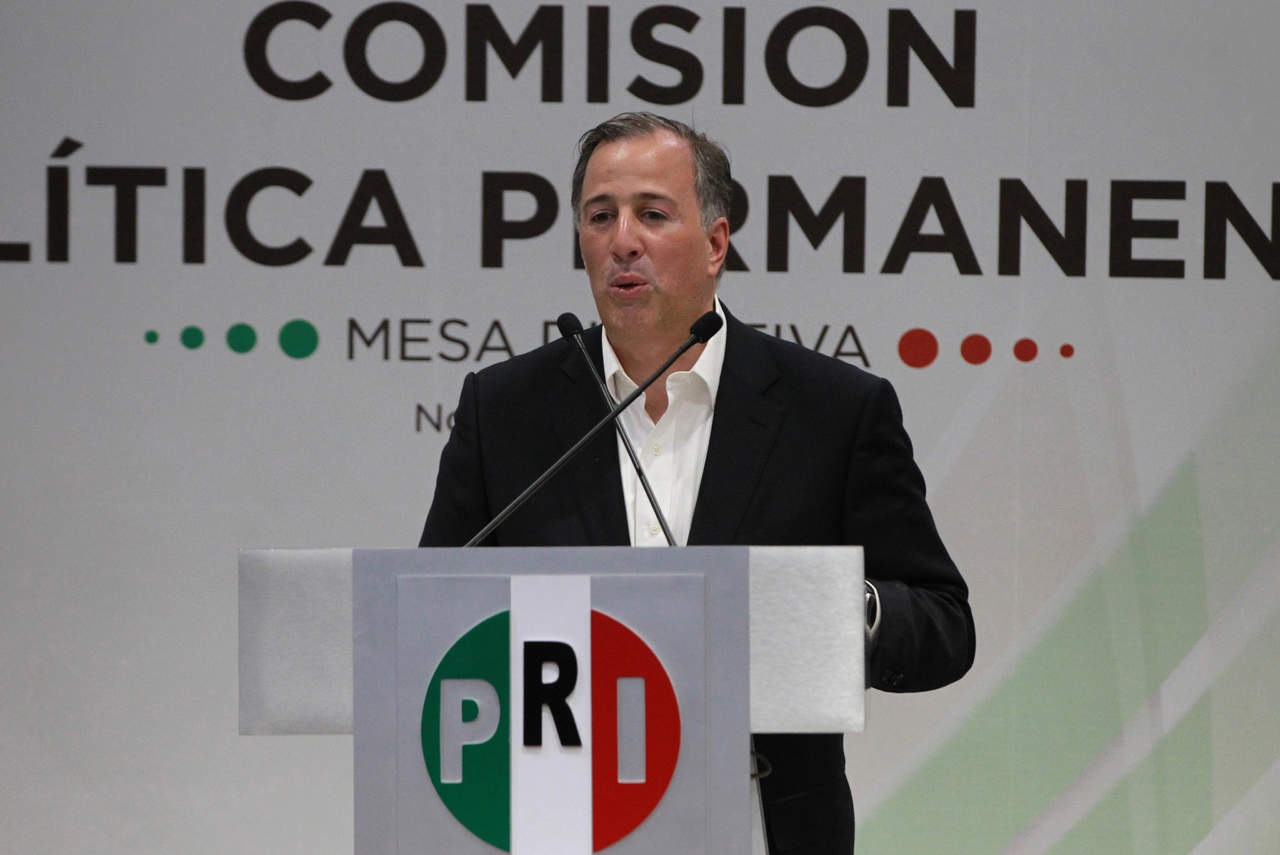 Este domingo 3 de diciembre José Antonio Meade se registrará ante la Comisión Nacional de Procesos Internos del PRI para lograr la candidatura presidencial. (ARCHIVO)