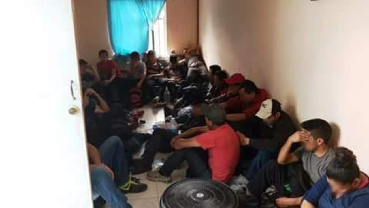 La Secretaría de Seguridad Pública reveló que los indocumentados estaban a la espera de ser cruzados al vecino país por traficantes de personas. (ARCHIVO)