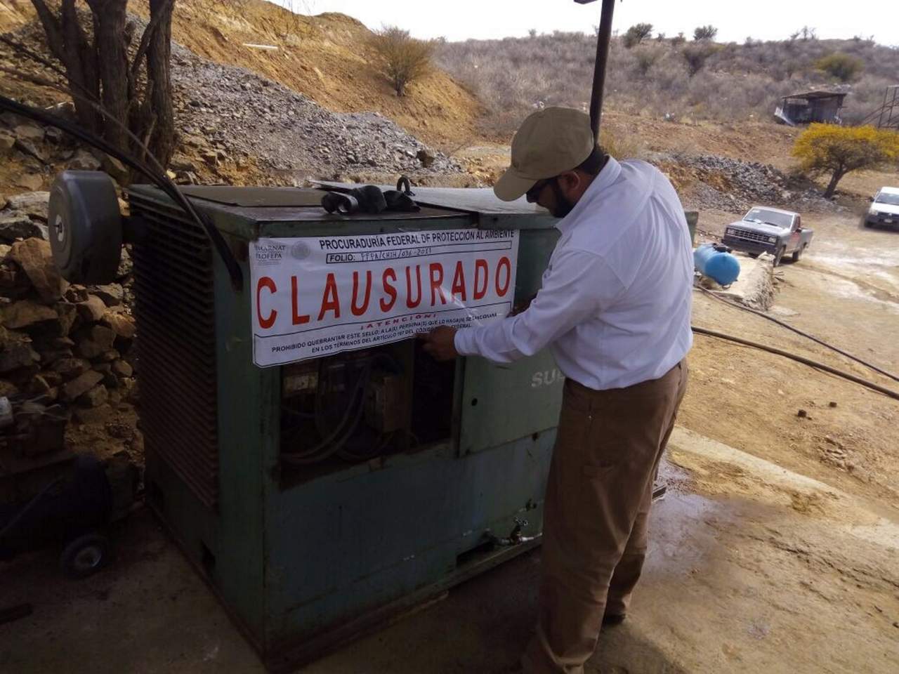 La Procuraduría de Protección al Ambiente del Estado de México clausuró cinco minas ubicadas en los municipios de Acolman, Ayapango, Ixtapaluca y Texcoco. (ARCHIVO)