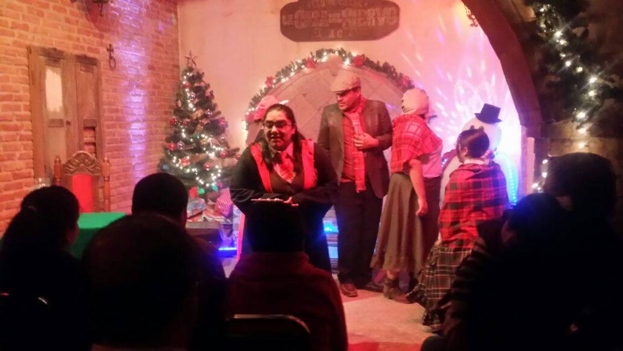 La obra. El montaje de las Leyendas de Navidad, es una puesta en escena que el grupo Siervos dirige al público familiar.