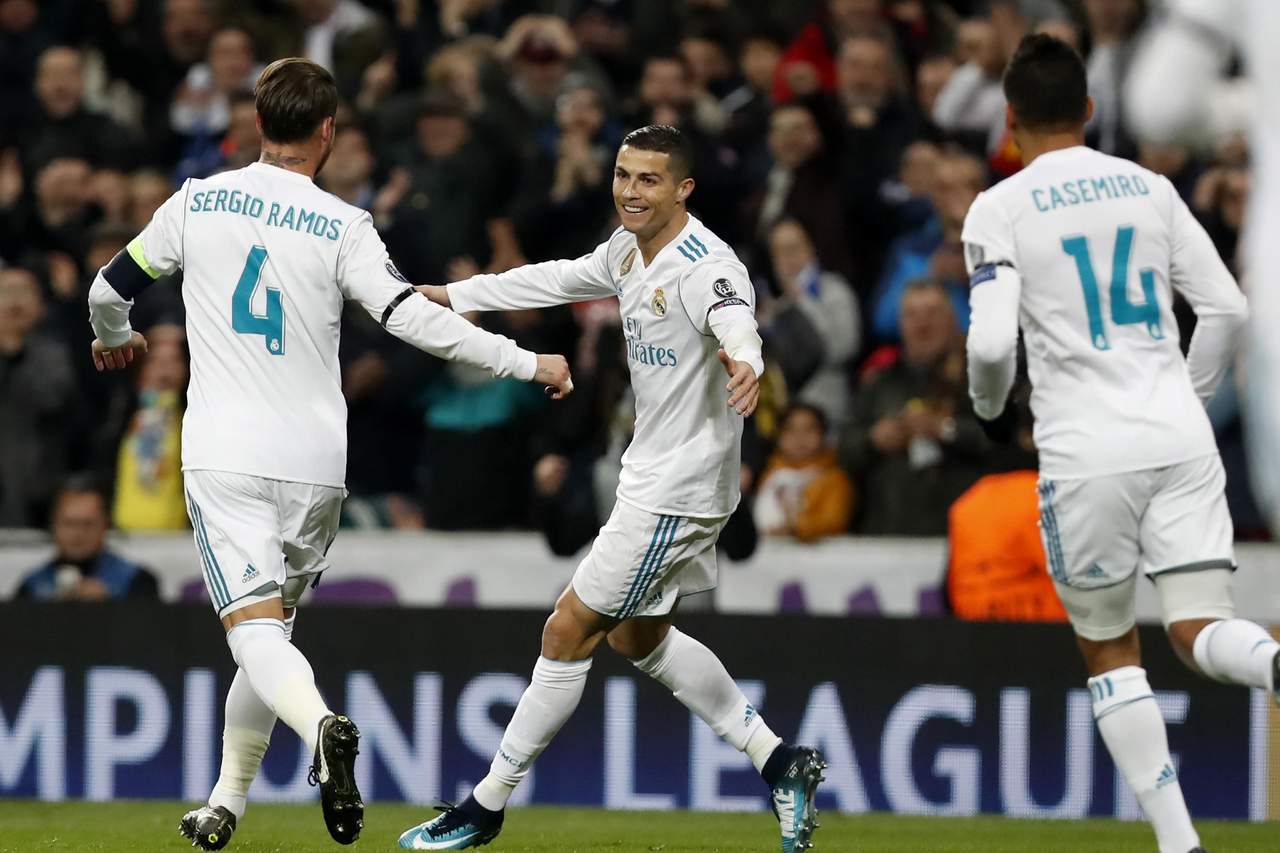 Cristiano marcó el segundo gol del encuentro para los merengues.