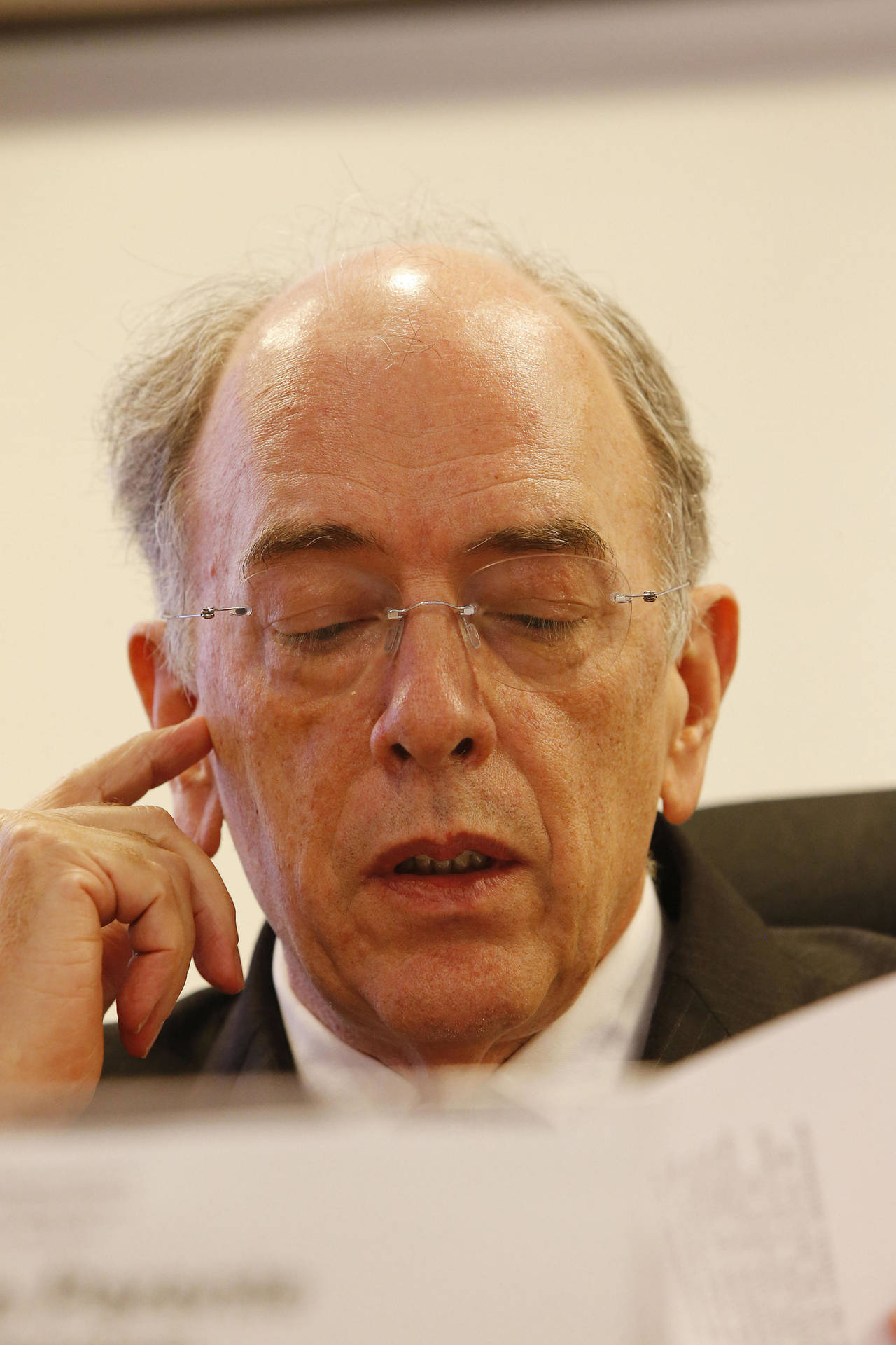 Proceso. El presidente de Petrobras, Pedro Parente, anunció la entrega de dinero. (EFE)
