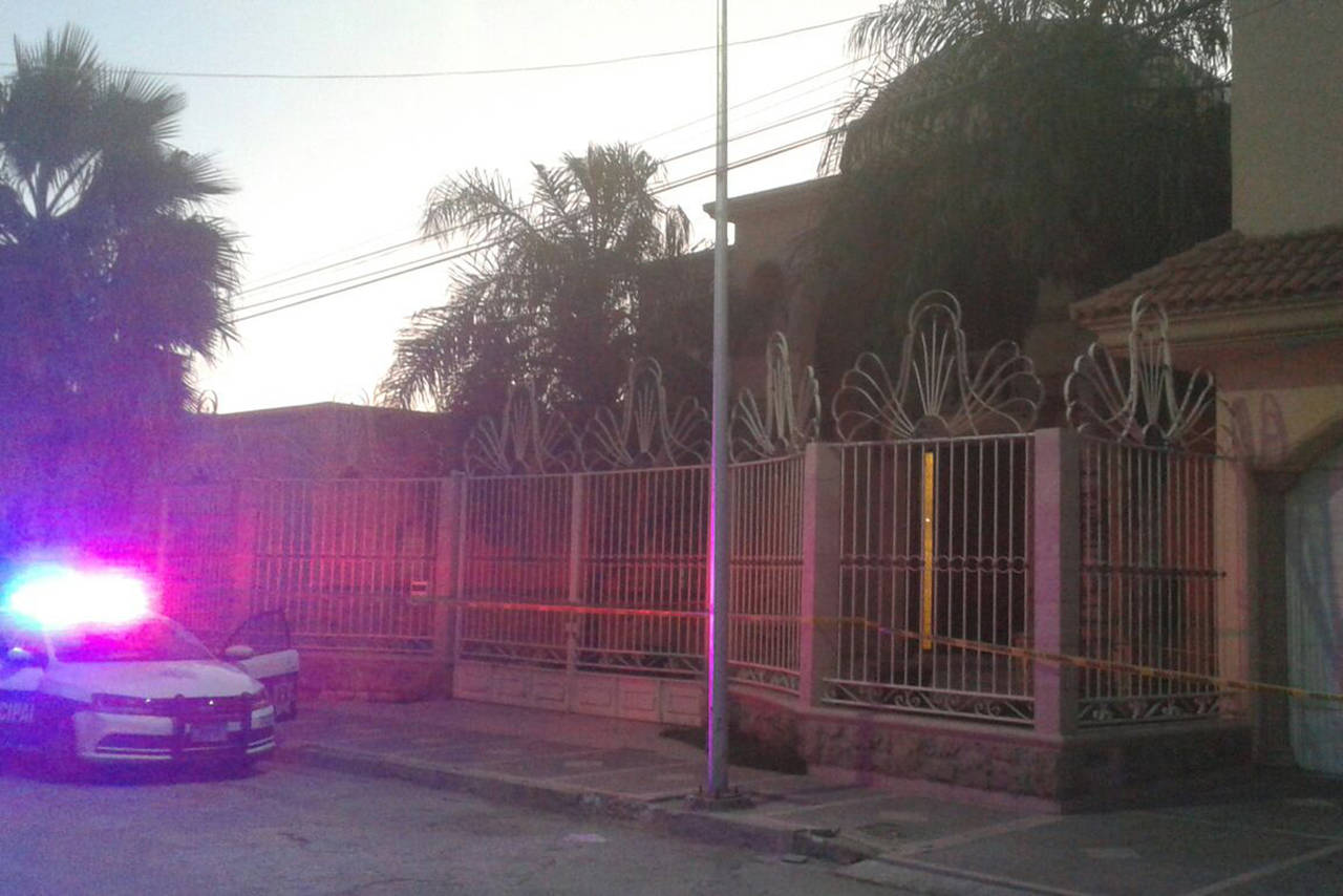 Hechos. El doble crimen sucedió en la colonia Campestre La Rosita de la ciudad de Torreón. (EL SIGLO DE TORREÓN)