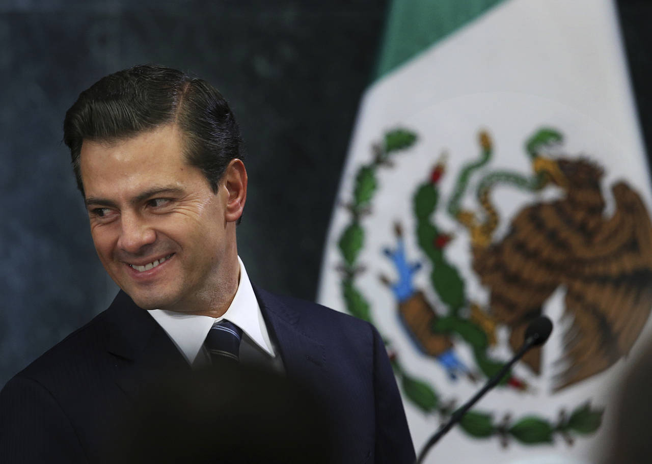 Se va. La presidencia da a conocer la lista de actividades que realizará Peña Nieto. 