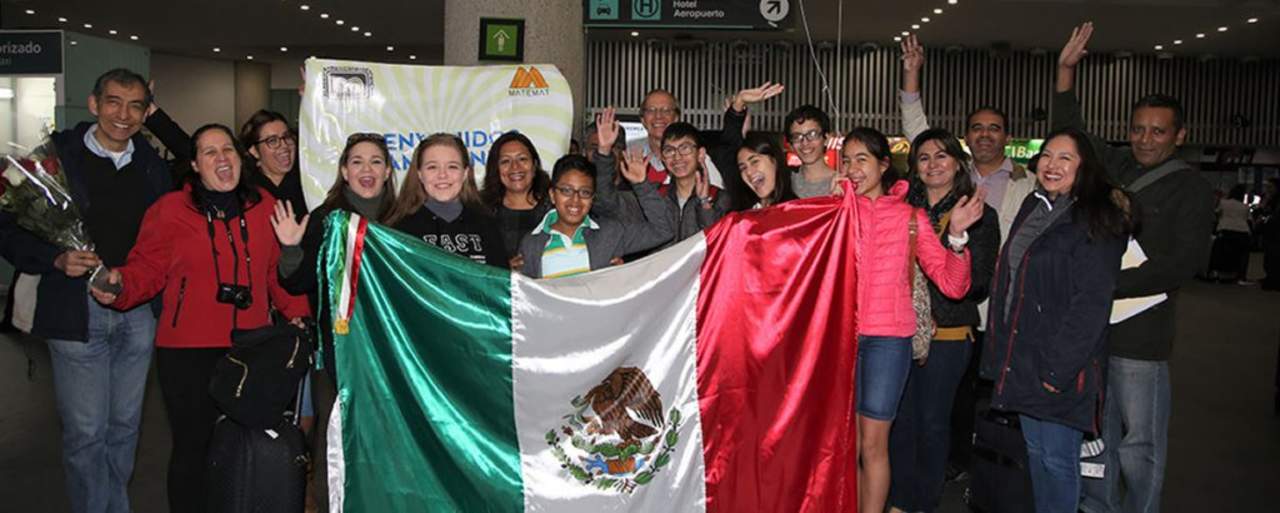 El equipo mexicano que participó en la Olimpiada Rioplatense de Matemáticas 2017 ganó medallas de oro, plata y bronce. (TWITTER)