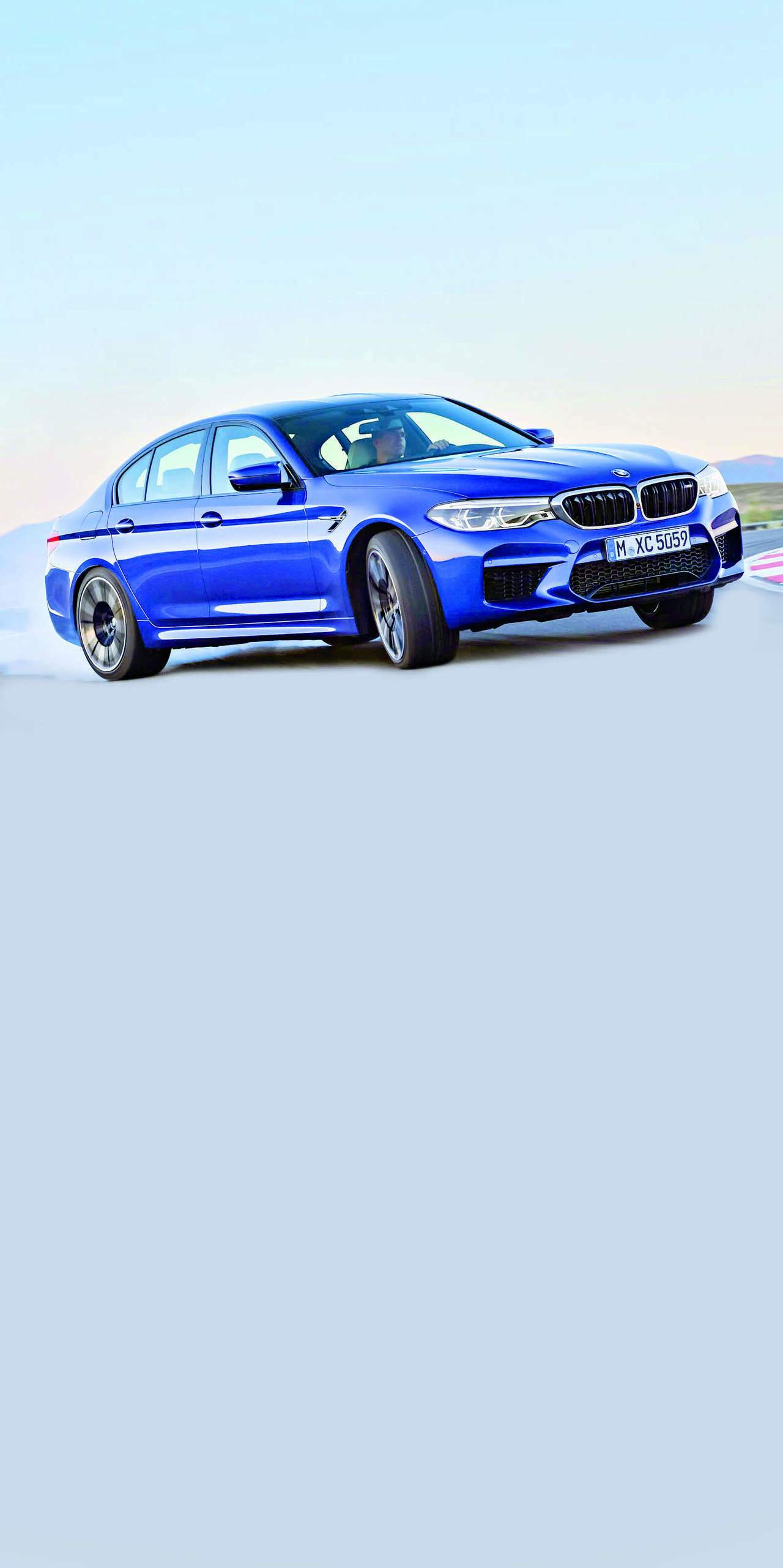 BMW se burla de la lógica y la física para entregar un excepcional M5 de nueva generación. (ARCHIVO
