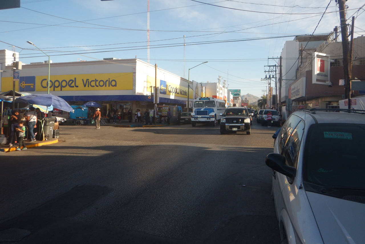 Operativo. Vigilancia especial en calles del Centro de Gómez. (EL SIGLO DE TORREÓN)