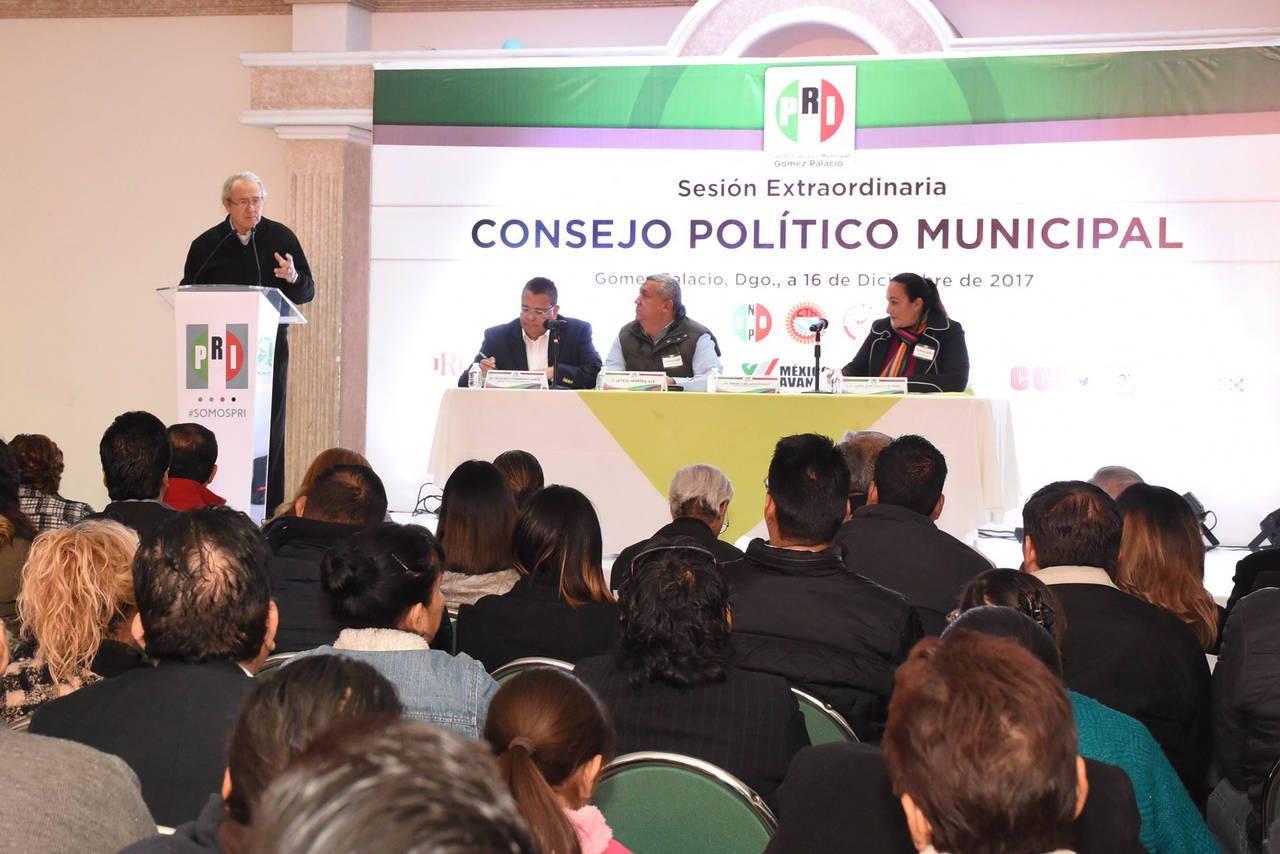 Acuerdos. Se llevó a cabo la reunión extraordinaria del Consejo Político Municipal del PRI, de cara al proceso electoral.