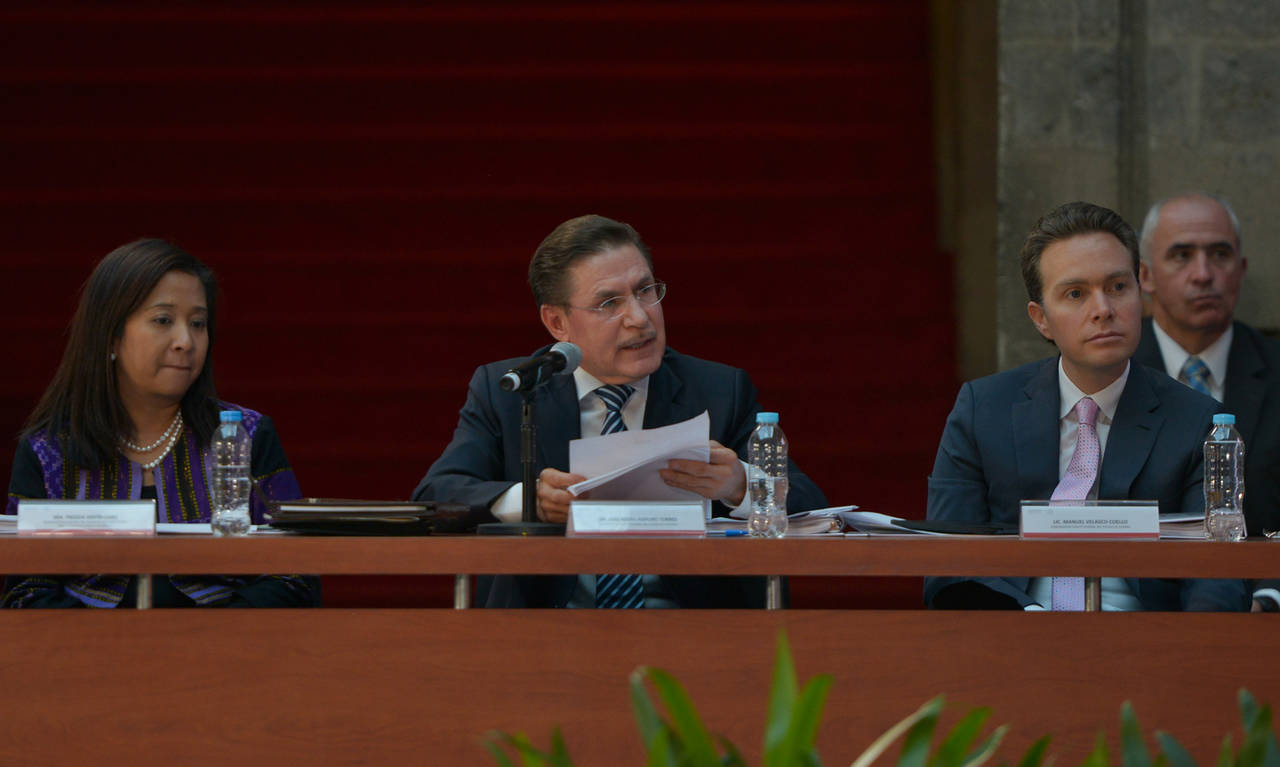 Representante. Aispuro Torres participó en la sesión del Sipinna como representante de Conago. (CORTESÍA)