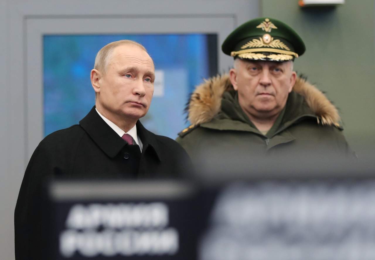 'En lenguaje diplomático, dicho en dos palabras, tiene un carácter ofensivo. En lenguaje militar es, sin lugar a dudas, agresiva', dijo Putin durante una reunión con altos cargos del ministerio de Defensa. (EFE)