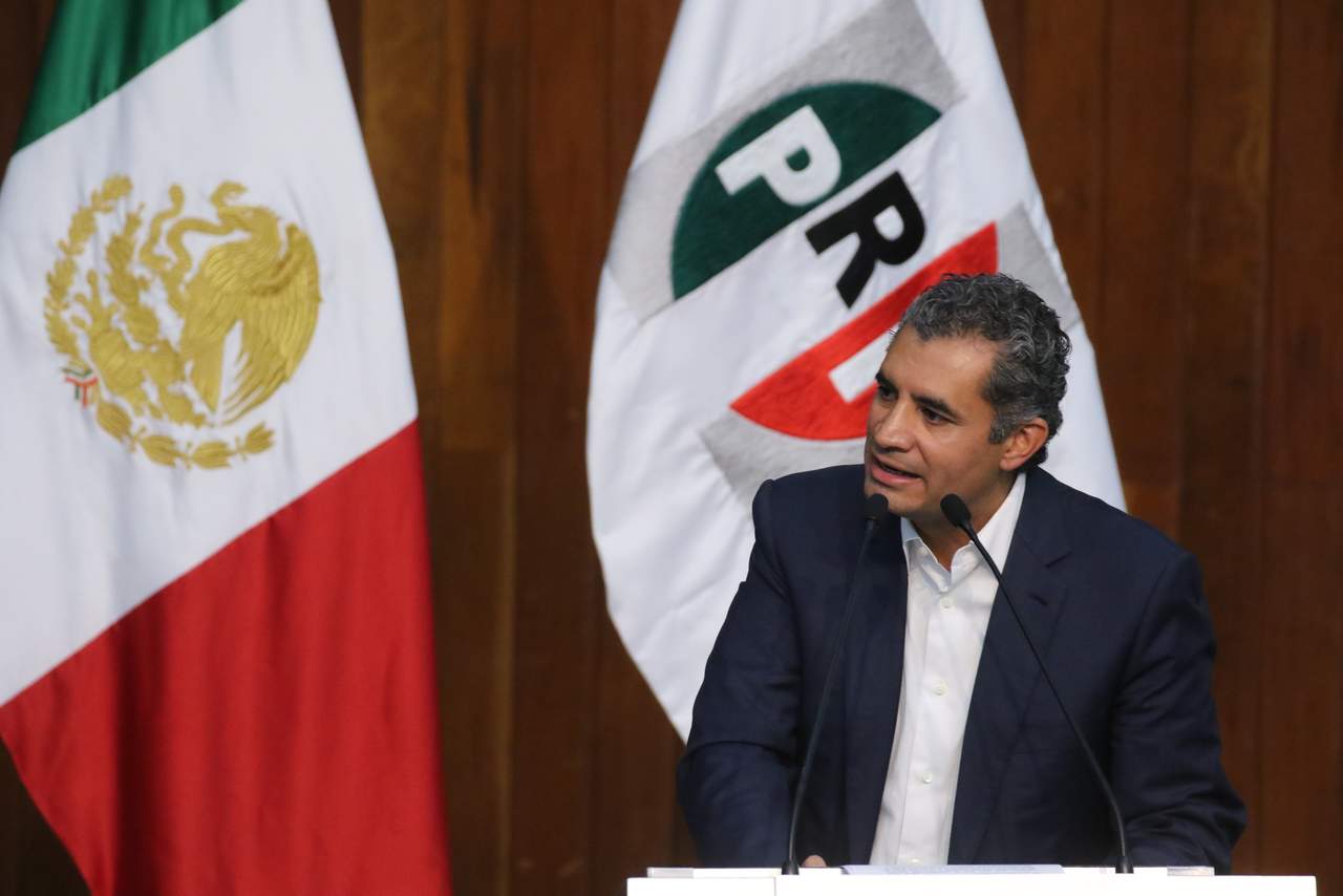 El presidente nacional del Partido Revolucionario Institucional (PRI), Enrique Ochoa Reza, afirmó que en México hay libertad de expresión y los medios de comunicación son plurales. (ARCHIVO)