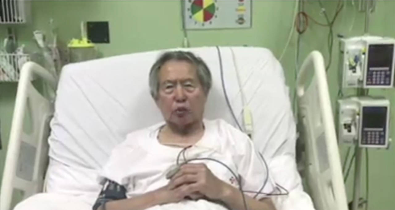 Inesperado. Alberto Fujimori aseguró que la noticia del indulto humanitario lo 'sorprendió'. (EFE)