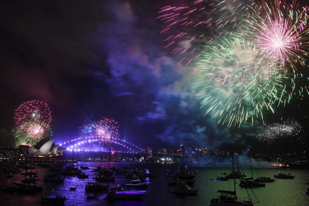 Australia, Nueva Zelanda, los primeros en celebrar Año Nuevo. (AP) 