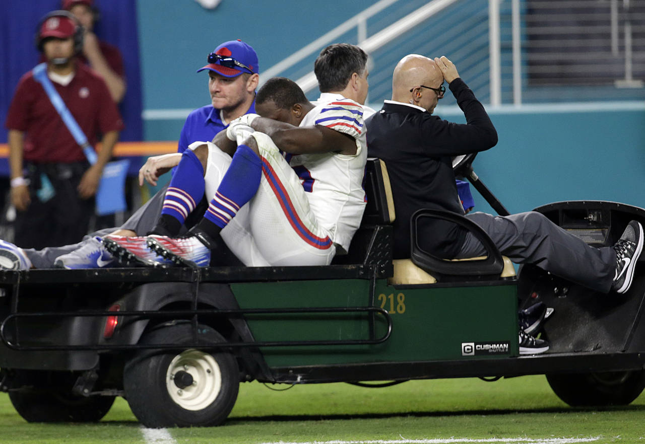 LeSean McCoy se lesionó el domingo ante los Dolphins. LeSean McCoy podría jugar ante Jaguars