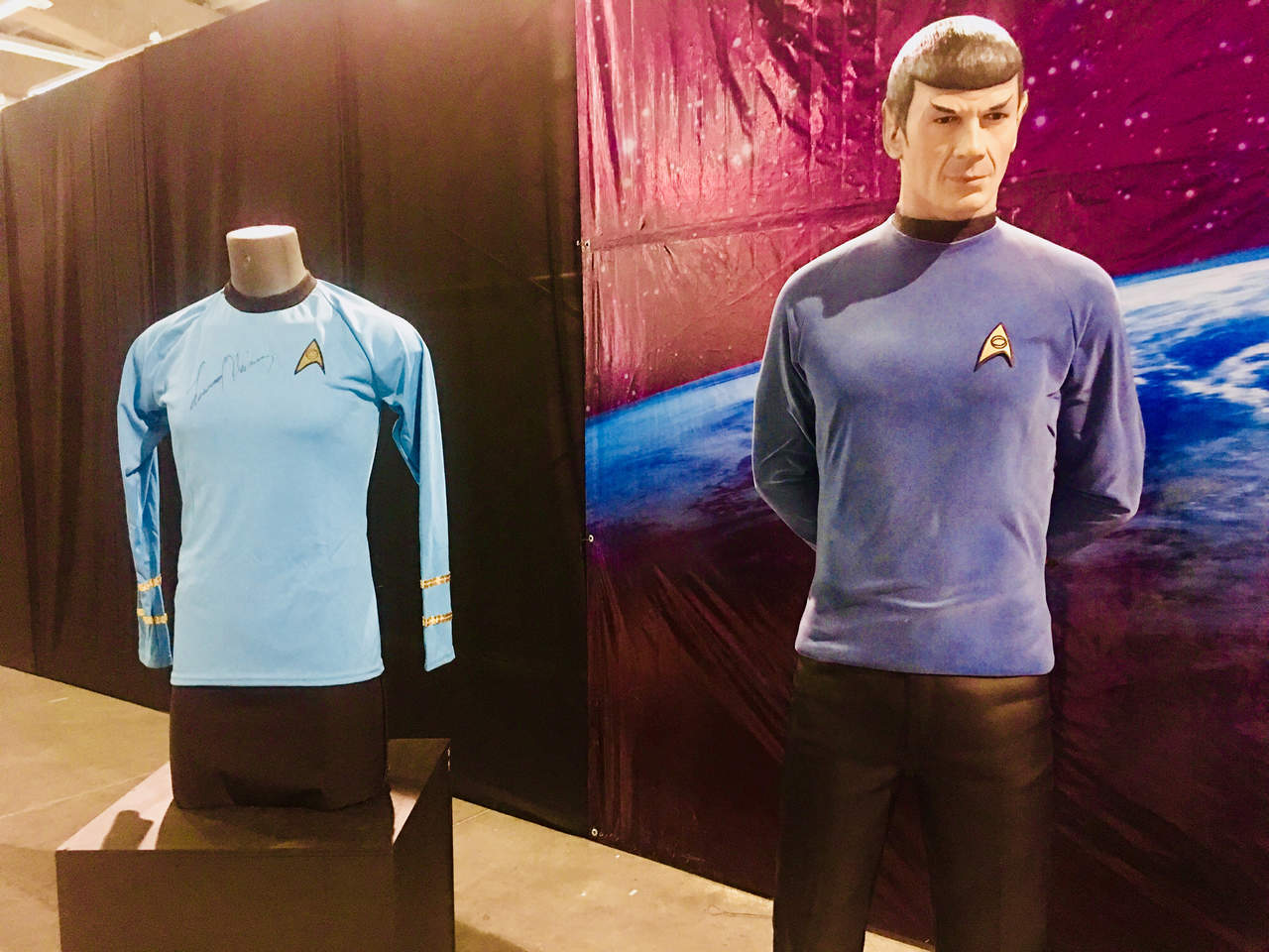 Al principio del recorrido la gente podrá ver un espacio dedicado a “Star Trek”, para hacerle un homenaje al actor Leonard Nimoy. (NOTIMEX) 