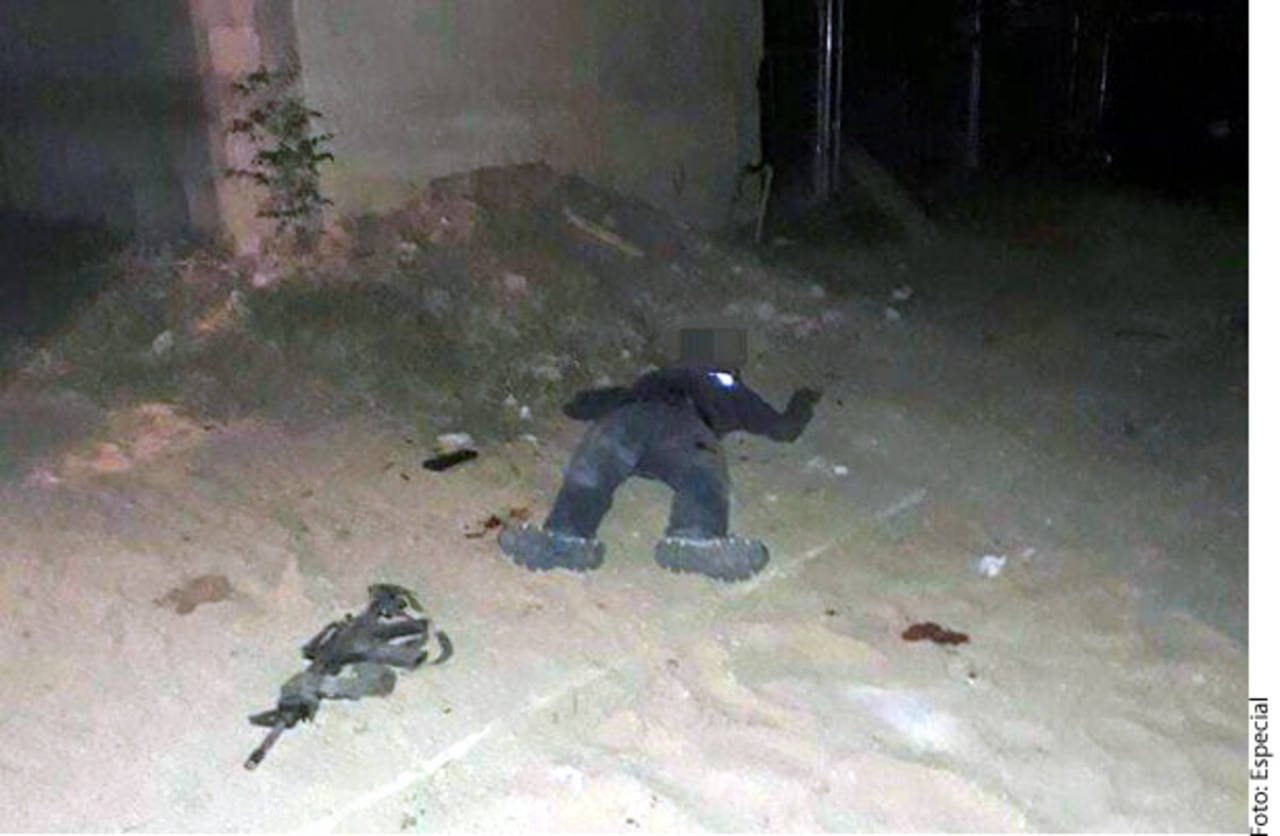 Acción. En el tiroteo en Los Cabos, Baja California Sur, murieron siete presuntos sicarios. (AGENCIA REFORMA)