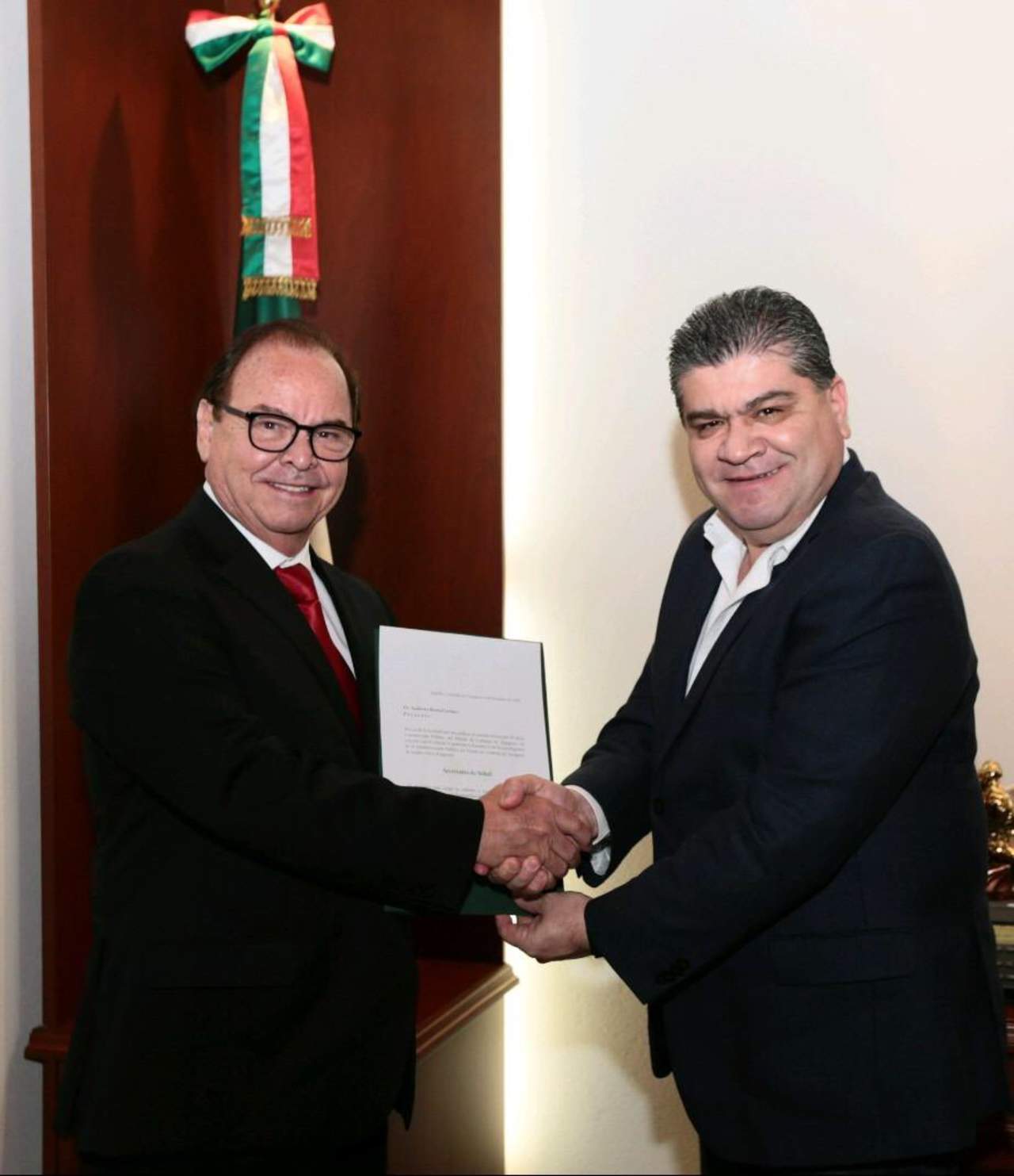 Roberto Bernal Gómez fue designado como secretario de Salud de Coahuila. (ESPECIAL) 
