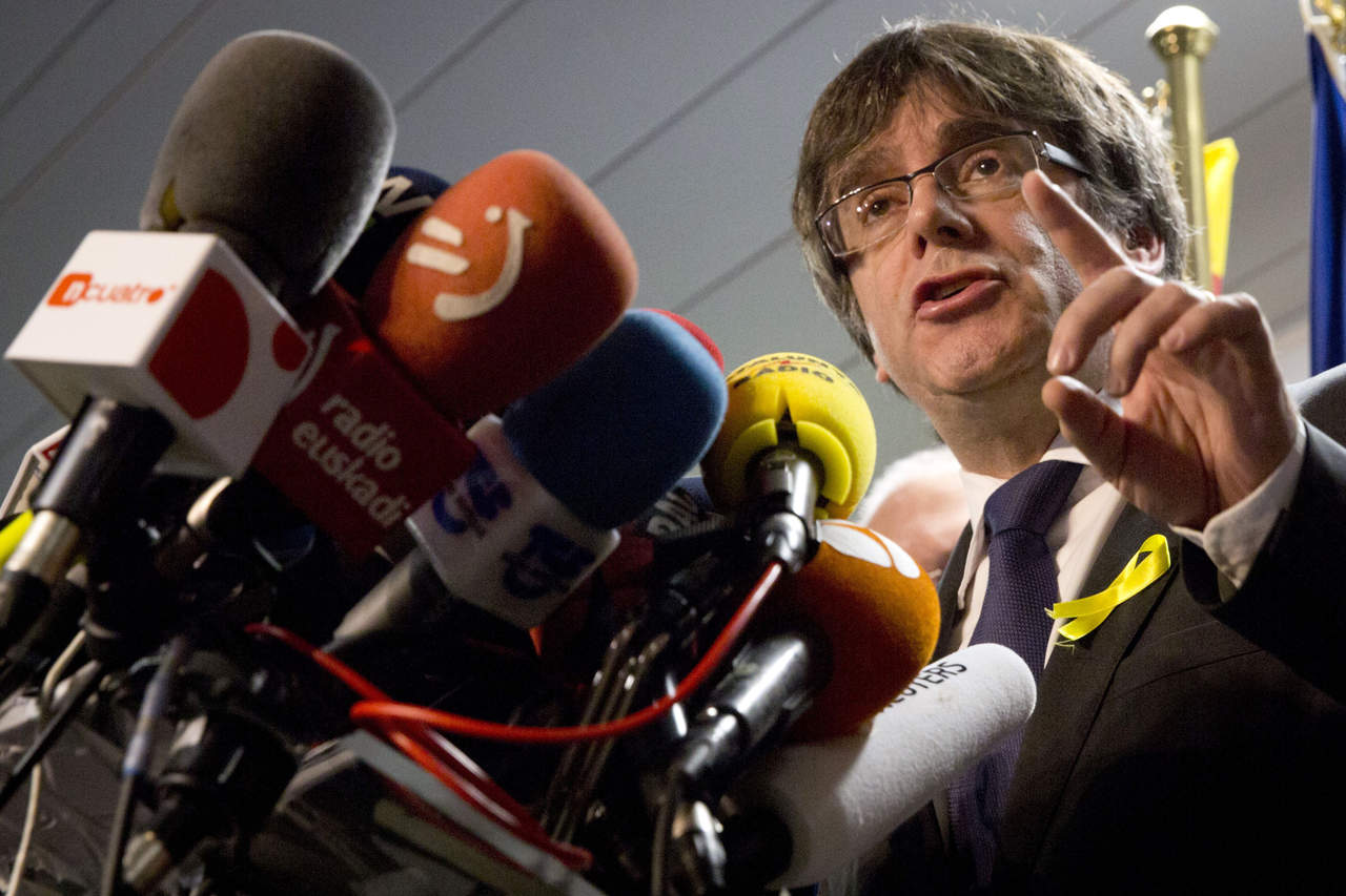 Puigdemont pretende ser elegido presidente de la comunidad autónoma de Cataluña desde Bruselas y después regresar a España como máximo dirigente catalán. (ARCHIVO)