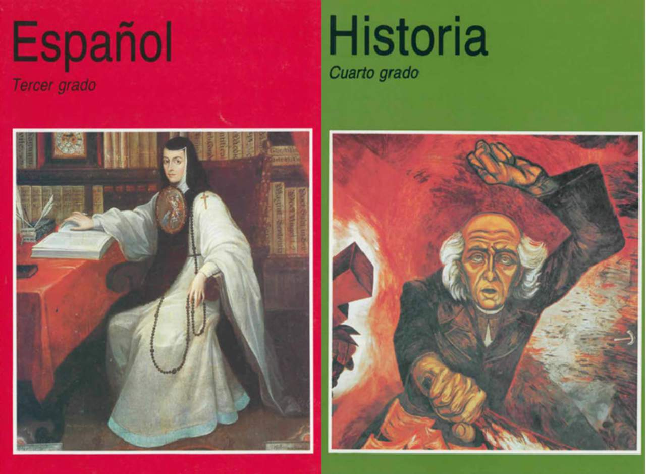 El catálogo cuenta con los textos de primaria de 1960 a 2011. (INTERNET)