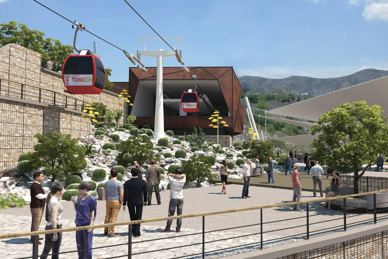 Atractivos. La semana entrante lanzan licitación para construir el parque ecológico en la Estación Cerro de las Noas del Teleférico.
