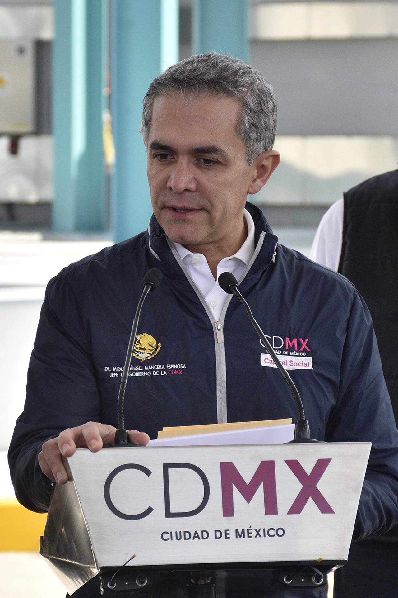El jefe de Gobierno, Miguel Ángel Mancera, recibió las primeras renuncias en este 2018, de dos de los integrantes de su gabinete. (ARCHIVO)
