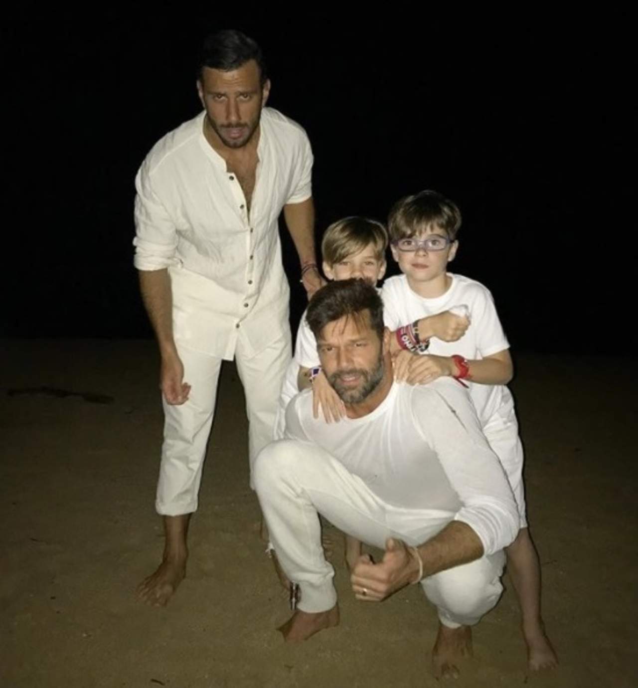 Así le explicó Ricky Martin a sus hijos por qué tienen dos papás