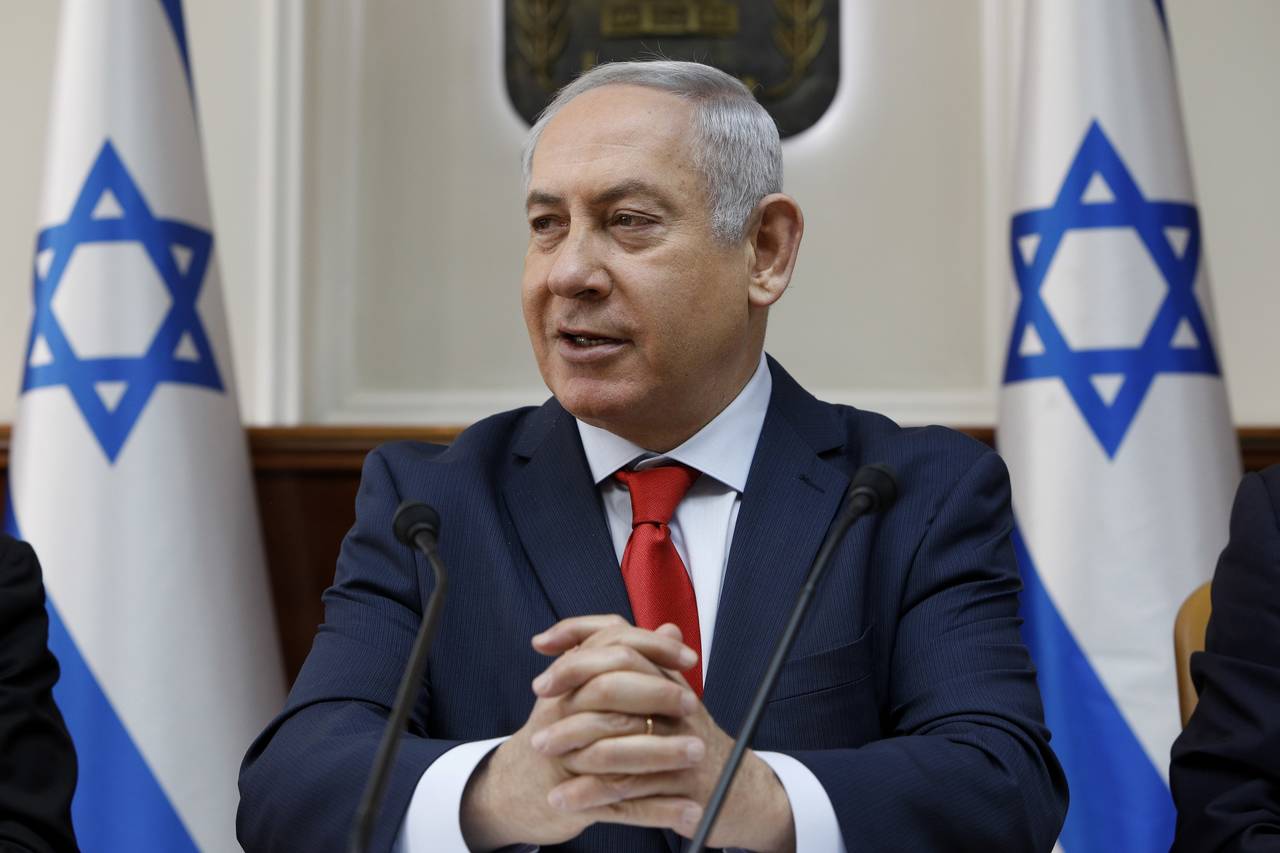 Netanyahu envió un fuerte mensaje a Mahmud Abás. (AP)