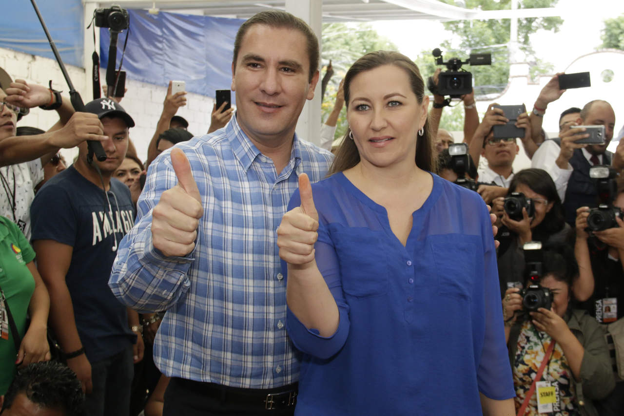 El Partido Acción Nacional (PAN) confirmó que la candidata para la gubernatura de Puebla, es Martha Érika Alonso, esposa del ex gobernador, Rafael Moreno Valle. (ARCHIVO)