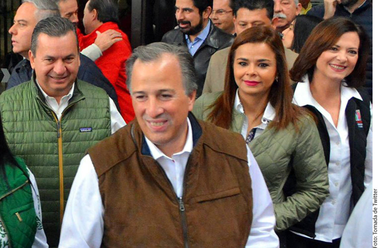 Precampaña. El precandidato del PRI , Antonio Meade se reunió ayer con militantes en Ciudad Victoria, Tamaulipas. (AGENCIA REFORMA)